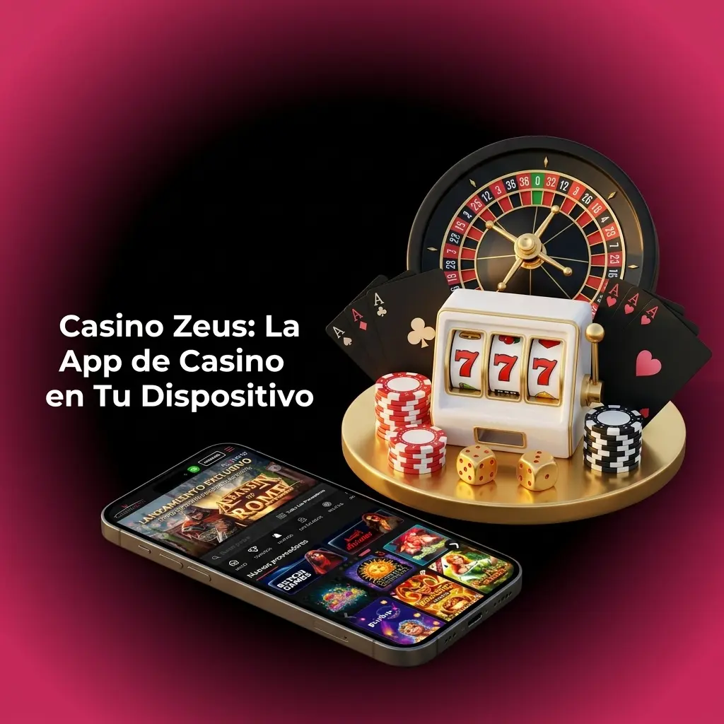 App Casino Zeus con tragamonedas, blackjack, ruleta y casino en vivo con crupiers reales desde tu smartphone