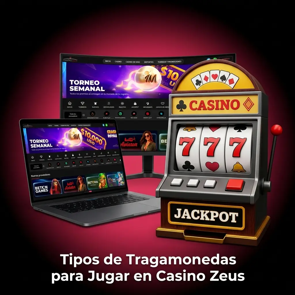 Tipos de tragamonedas en Casino Zeus: clásicas, videoslots, jackpot progresivo, Megaways y más categorías